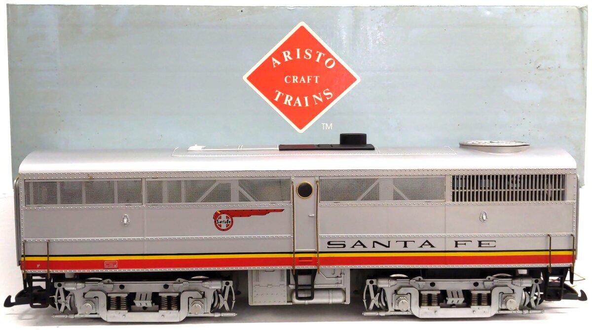 Aristo-Craft 22060 G Scale Santa Fe FB-1 Powered Diesel B-Unit VG/Box