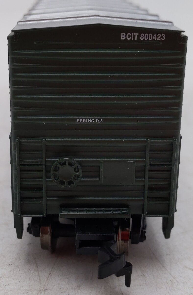Atlas 1756-2 HO BC Rail Evans Double Plug Door Boxcar #800423 EX/Box