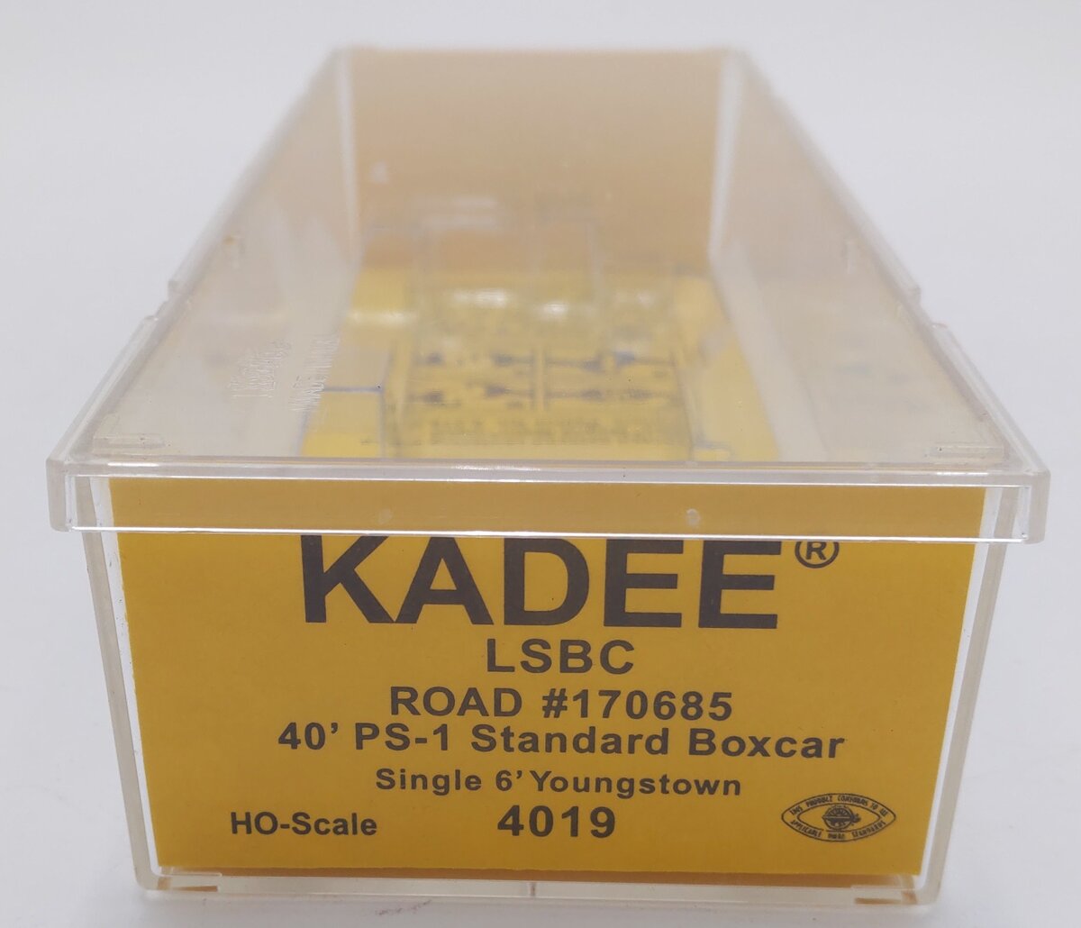 Kadee 4019 HO Scale La Salle & Bureau County 40' PS-1 Standard Boxcar #170685 LN/Box