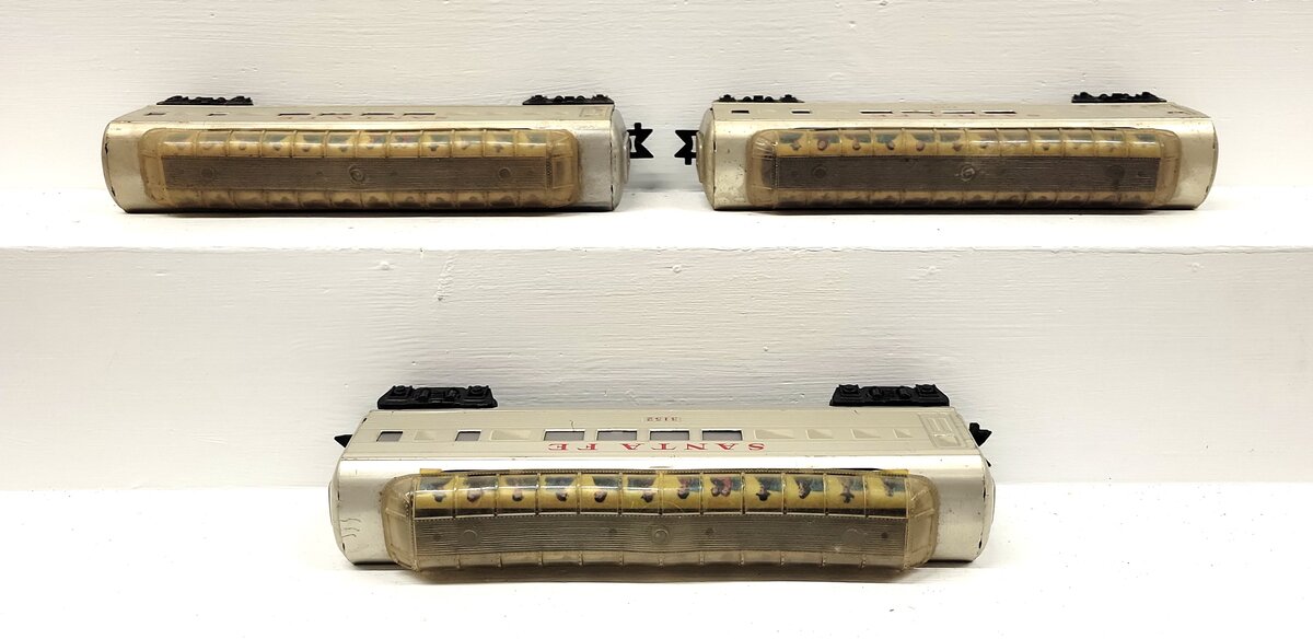 Marx 3152 Vintage O Santa Fe Tinplate Pullman #3152 [3] VG