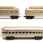 Marx 3152S Vintage O Santa Fe Tinplate Pullman Set #3197, #3152, #3152 VG