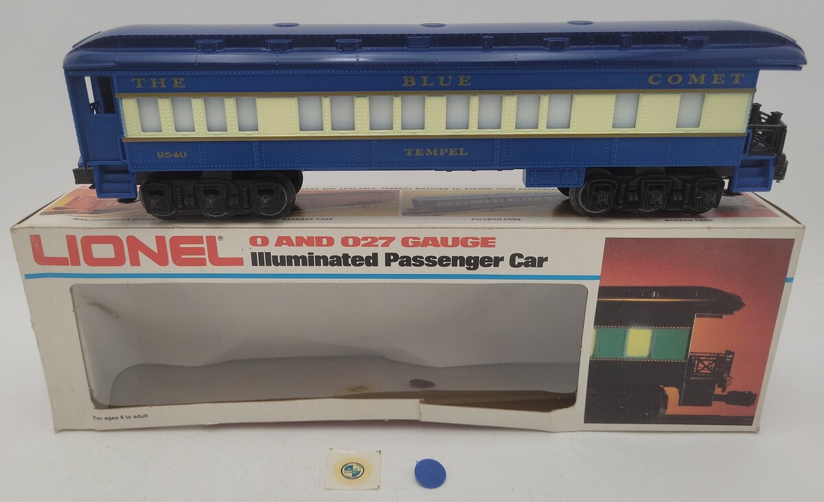 Lionel 6-9540 O Gauge Blue Comet 