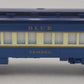 Lionel 6-9540 O Gauge Blue Comet "Tempel" Observation Car #9540 EX/Box