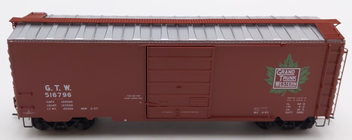 Kadee 5231 HO Scale Grand Trunk Western 40' PS-1 Boxcar #516796 LN/Box