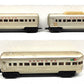 Marx 3152S Vintage O Santa Fe Tinplate Pullman Set #3197, #3152, #3152 VG