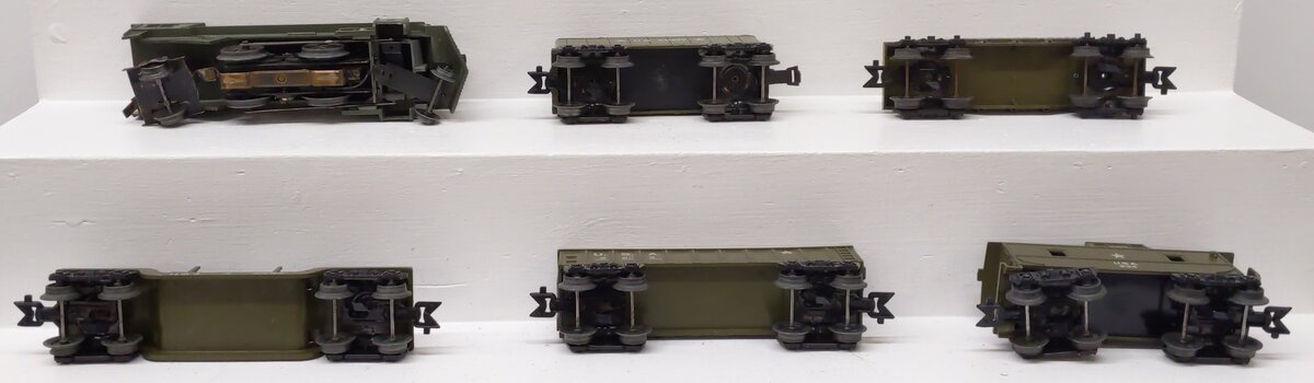 Marx 52975 Vintage O Gauge USA Military Post War Electric Train Set VG/Box