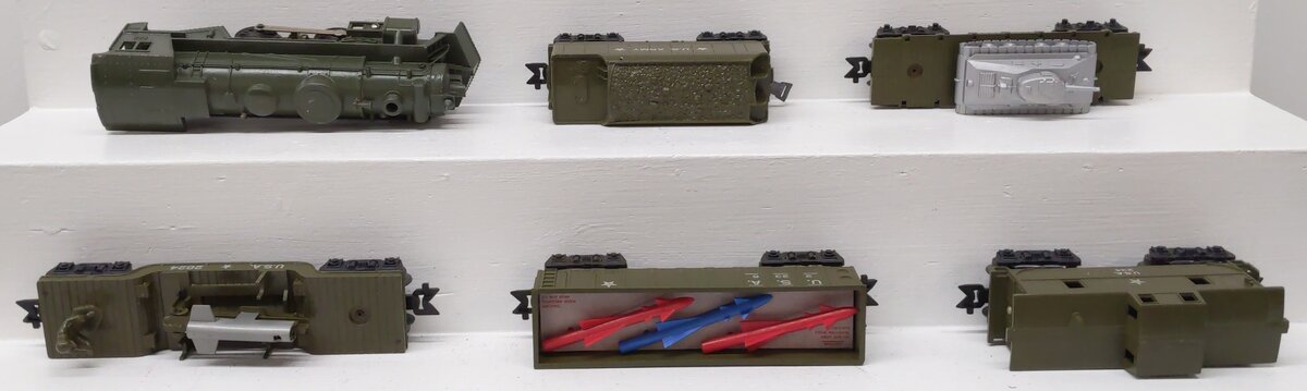 Marx 52975 Vintage O Gauge USA Military Post War Electric Train Set VG/Box