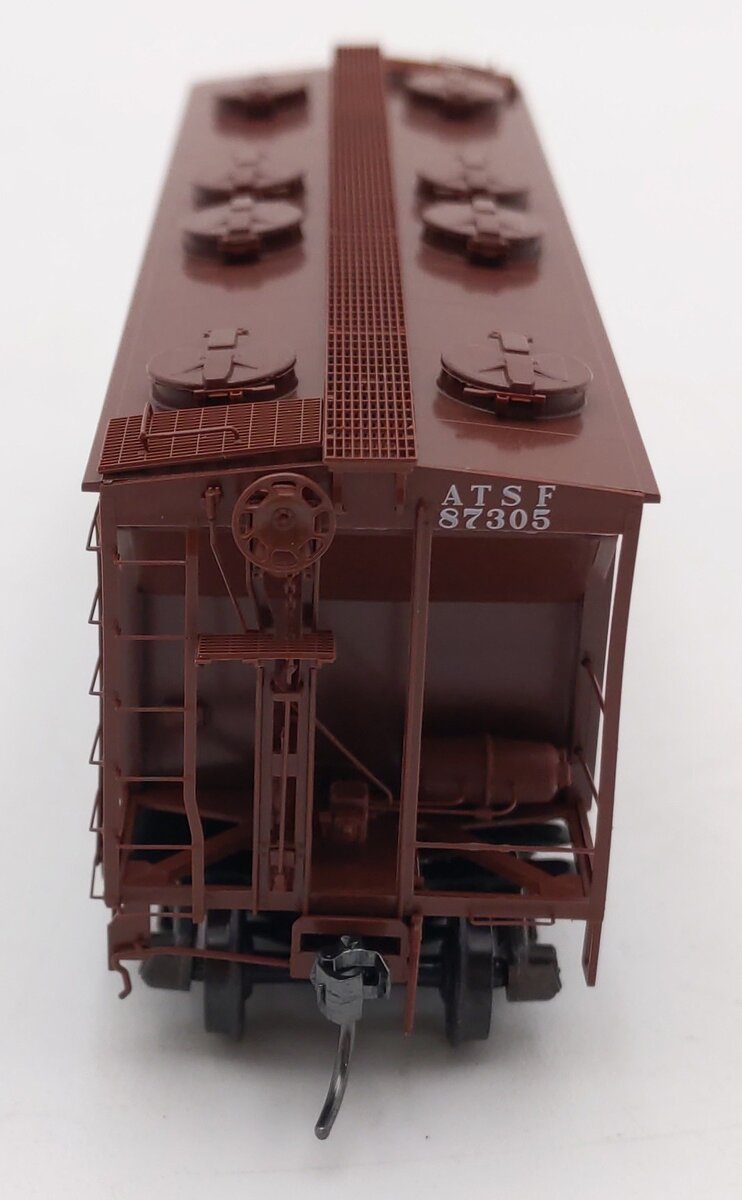 Kadee 8621 HO Scale ATSF 2-Bay Covered Hopper #87305 LN/Box