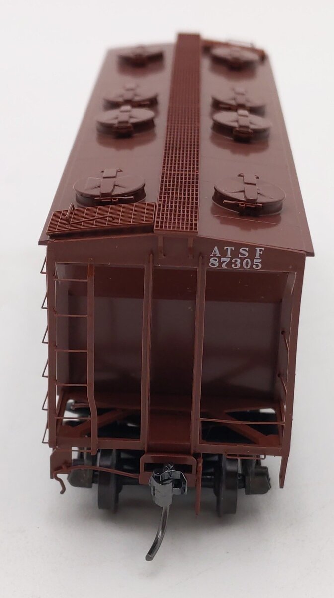 Kadee 8621 HO Scale ATSF 2-Bay Covered Hopper #87305 LN/Box