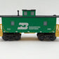 K-Line K6182 O Gauge Burlington Northern Classic Caboose EX