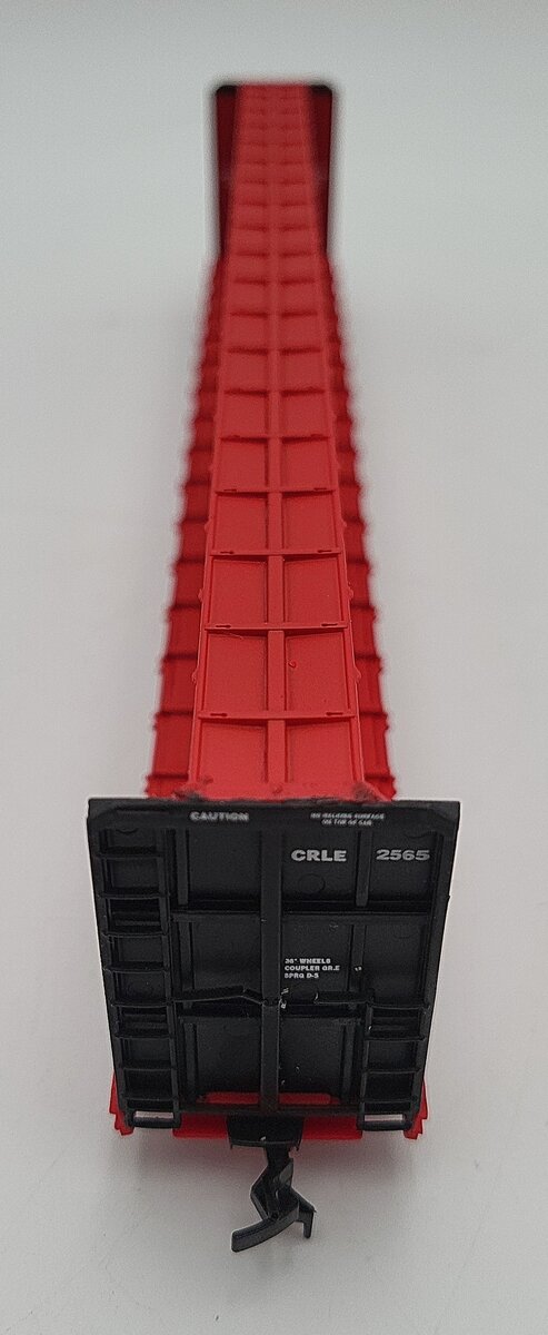 Walthers 932-4107 HO Hampton Lumber-Opera 72' Center Beam Flat Car (Single) EX/Box