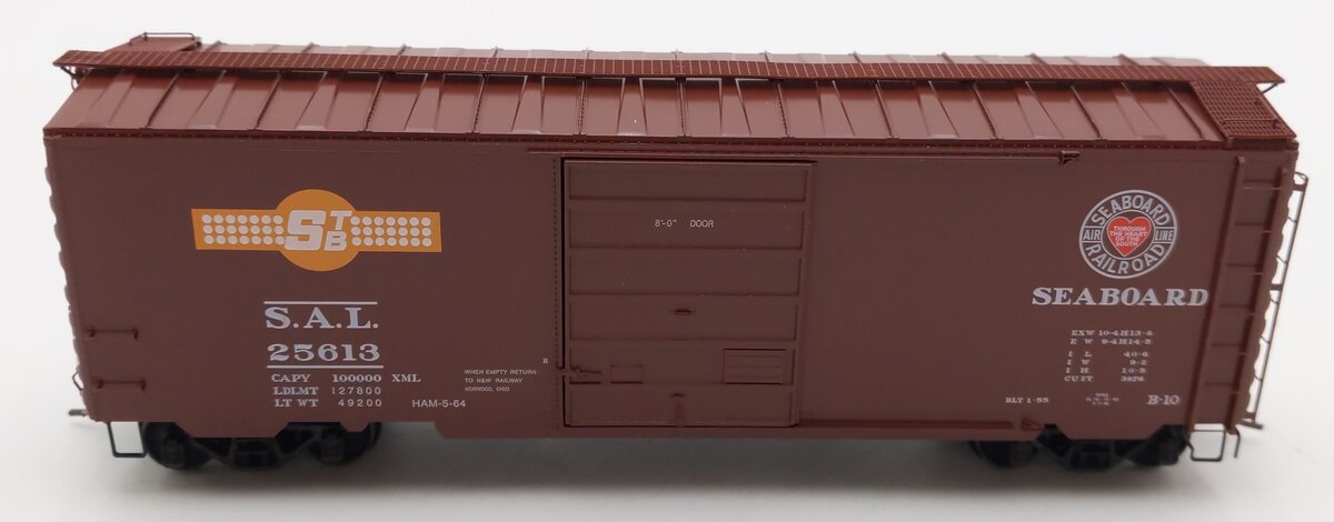 Kadee 5291 HO Seaboard Air Line 40' PS-1 Boxcar #25613 LN/Box