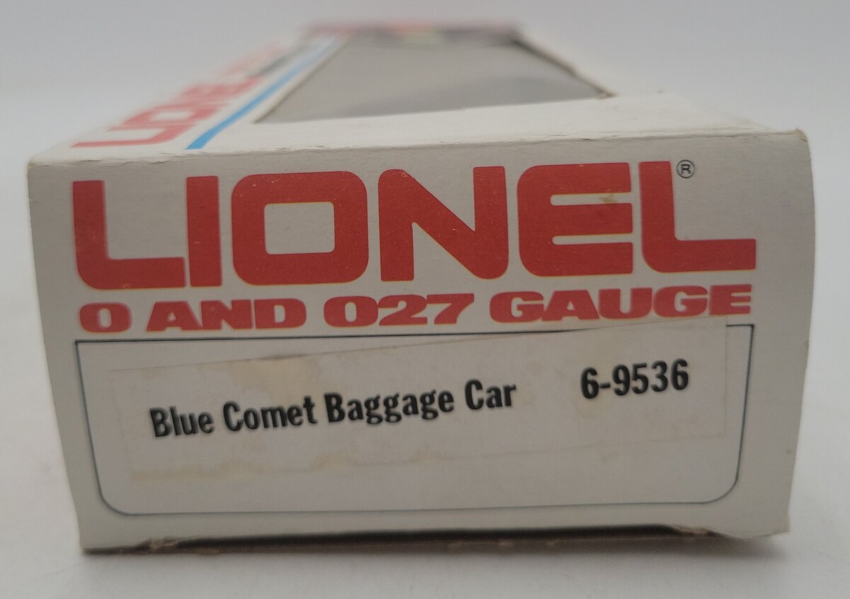 Lionel 6-9536 O Gauge Blue Comet "Barnard" Baggage Car EX/Box