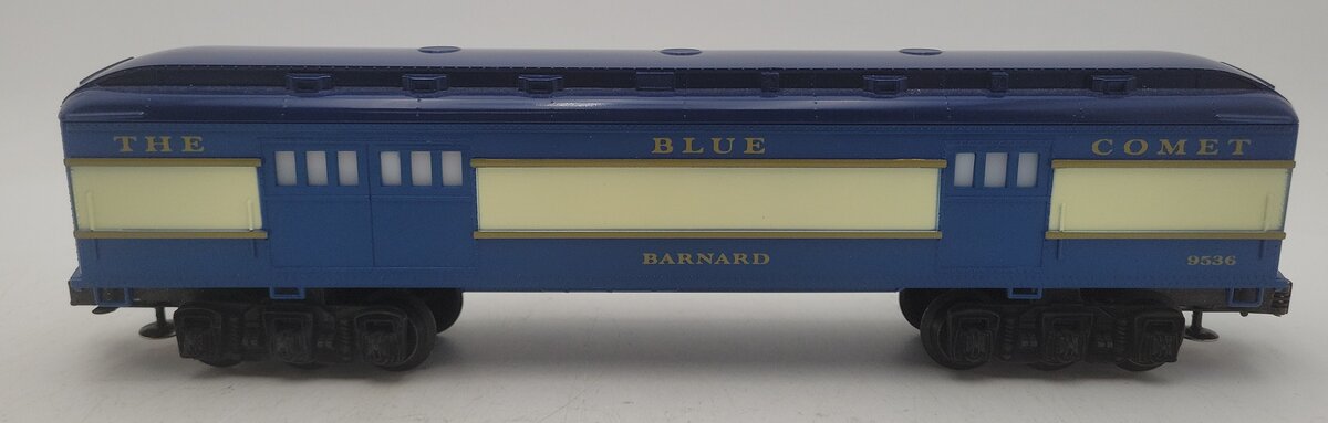 Lionel 6-9536 O Gauge Blue Comet "Barnard" Baggage Car EX/Box
