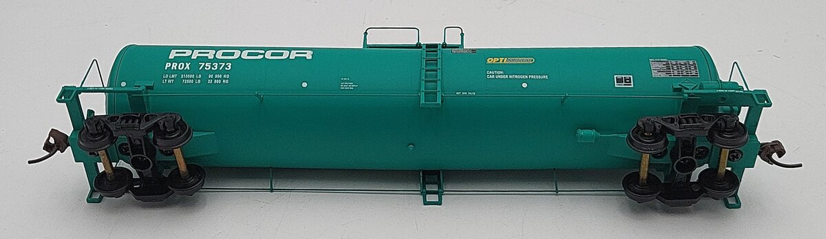 Walthers 932-7269 HO Scale UTLX 23,000 Gallon Funnel Flow Tank Car #75373 EX/Box
