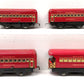 Marx Vintage O Postwar Bogota, Observation & Montclair Passenger Set [4] VG