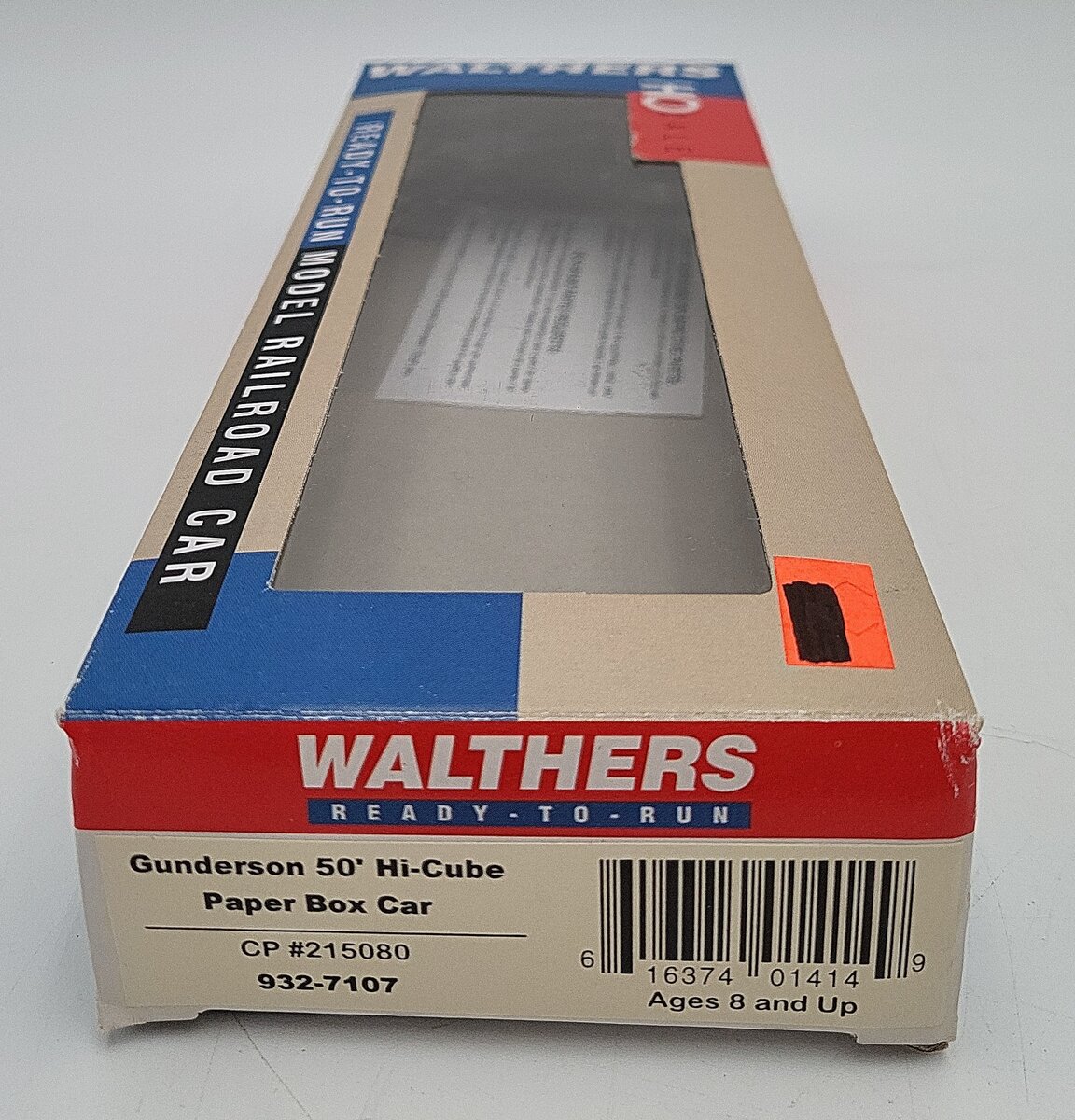 Walthers 932-7107 HO Scale CP Gunderson 50' Hi-Cube Paper Boxcar #215080 EX/Box