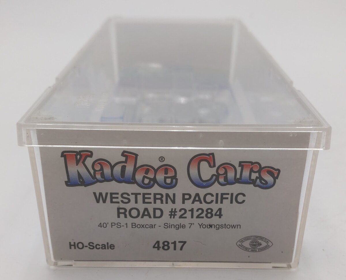 Kadee 4817 HO Scale Western Pacific 40' PS-1 Boxcar #21284 LN/Box