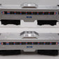 K-Line O Gauge Lighted Amtrak Rail Diesel Budd Car Dummy #26043, #26042 [2] EX