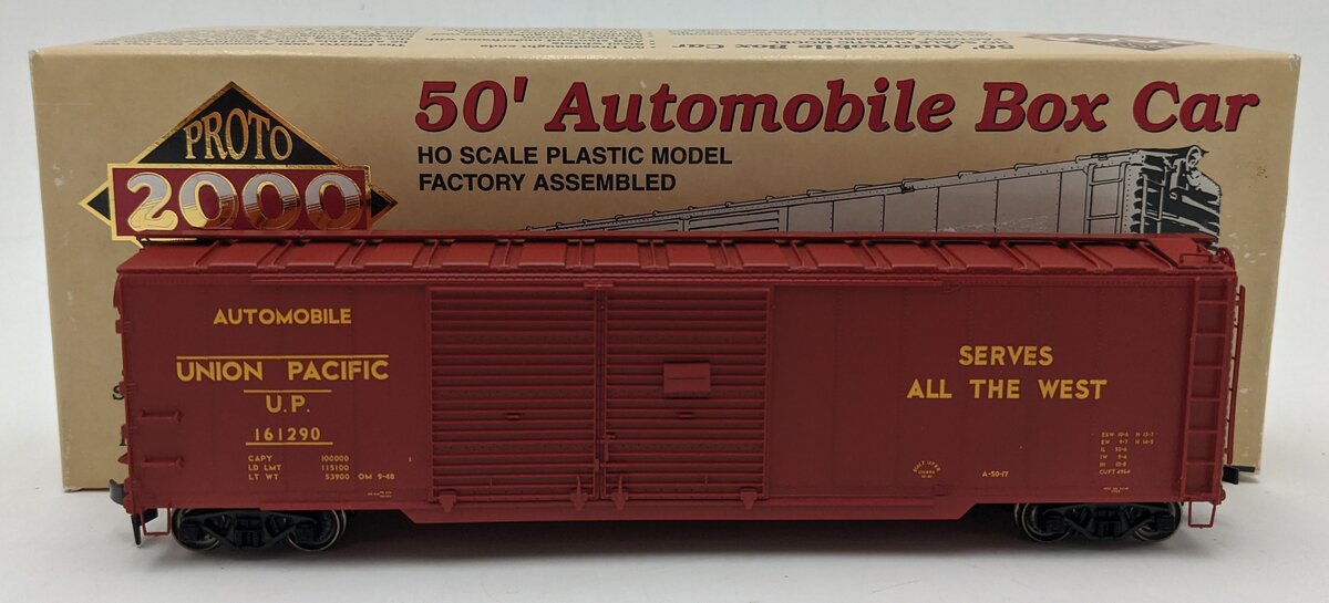 Proto 2000 587017 HO Scale UP 50' Automobile Boxcar #161290 LN/Box