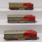 Marx 21 Vintage O Santa Fe F3 ABB Diesel Locomotive & Dummy Unit Set
