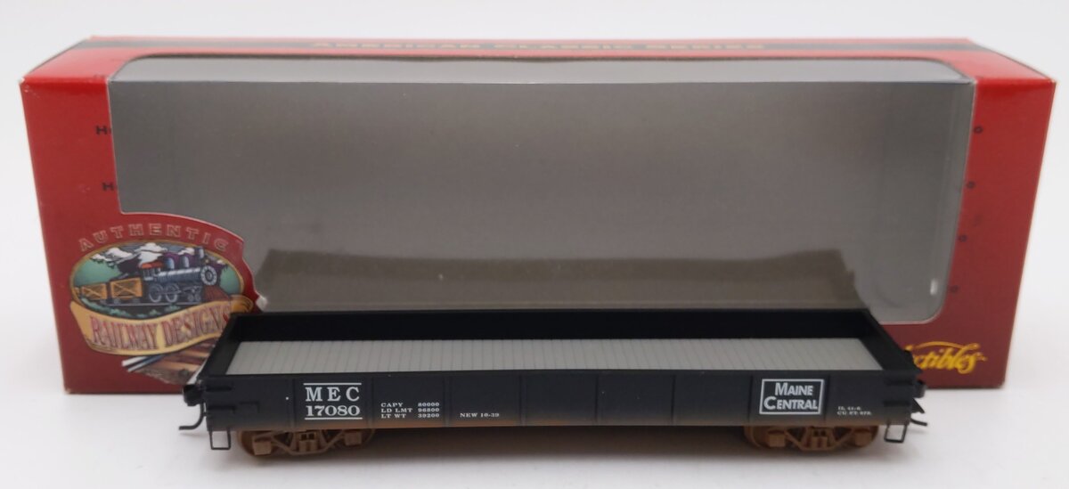 Ertl 4983 HO Scale Maine Central 40' Low-Side Gondola #17080 LN/Box