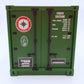 USA Trains R1722B G Evergreen 40' Container with Corrugated Sides EX