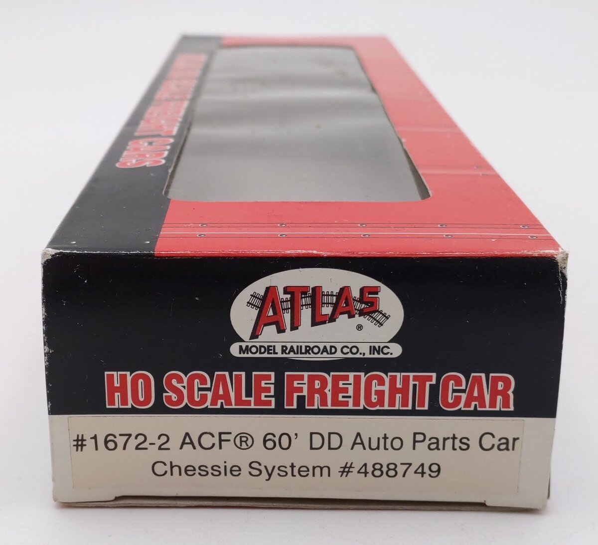 Atlas 1672-2 HO Scale Chessie System ACF 60' Double Door Auto Parts Car #488749 EX/Box