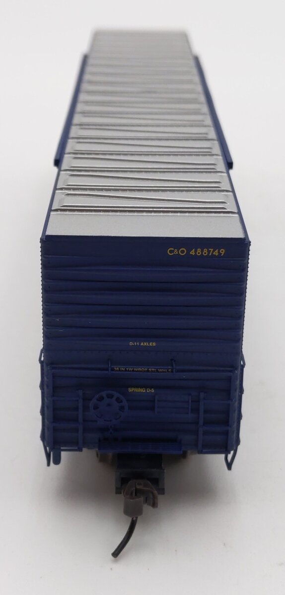 Atlas 1672-2 HO Scale Chessie System ACF 60' Double Door Auto Parts Car #488749 EX/Box