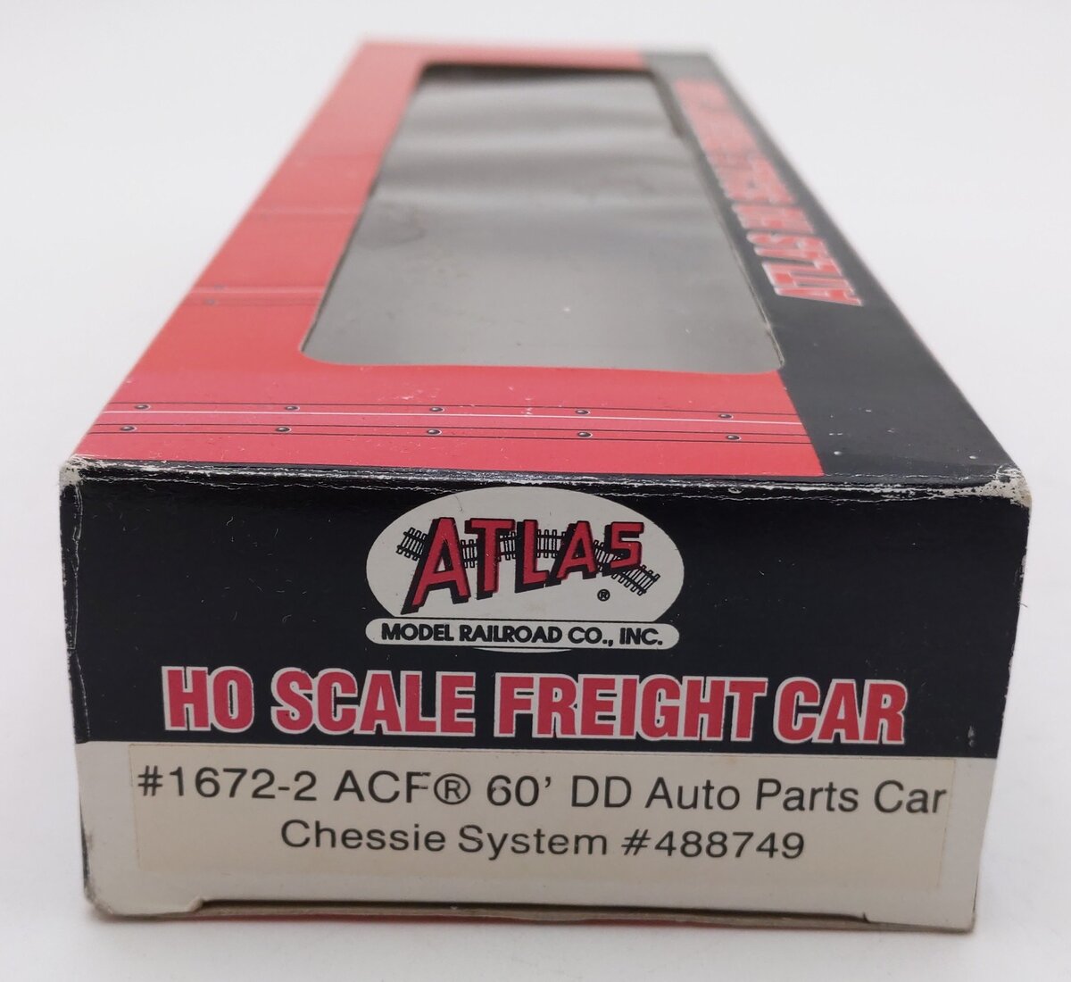 Atlas 1672-2 HO Scale Chessie System ACF 60' Double Door Auto Parts Car #488749 EX/Box