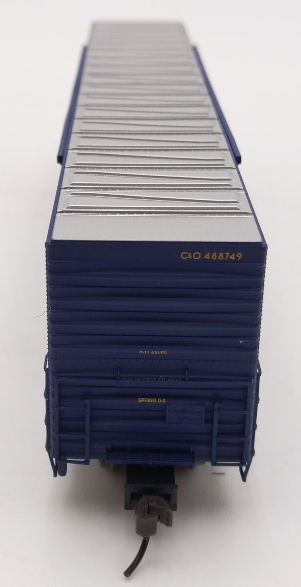 Atlas 1672-2 HO Scale Chessie System ACF 60' Double Door Auto Parts Car #488749 EX/Box