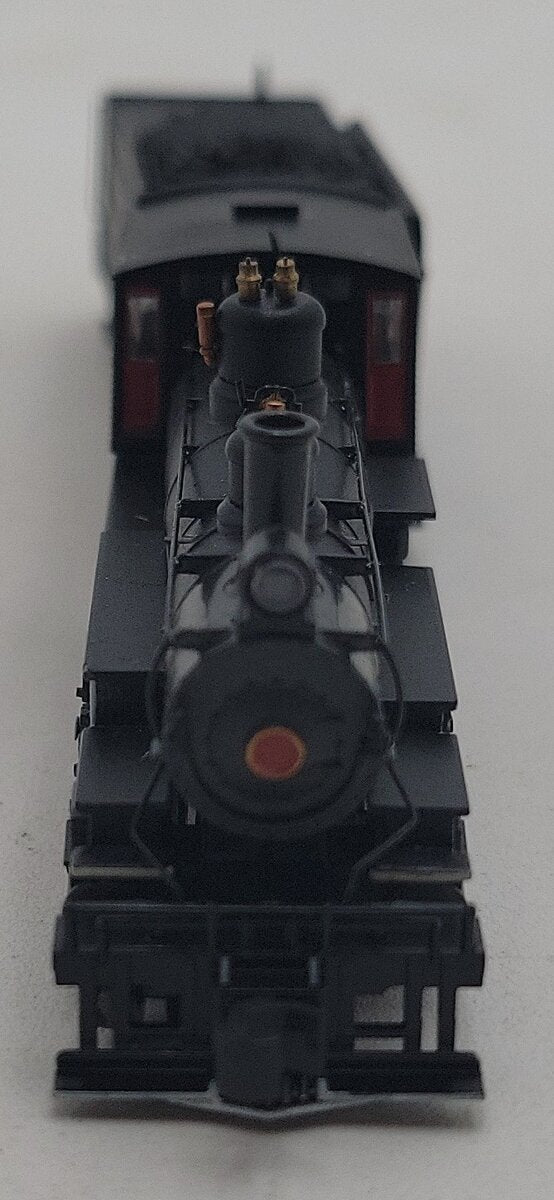 Bachmann 51452 N Painted 4-6-0 Steam Locomotive w/DCC (Black& Red)-Custom #4 LN/Box
