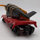 Lionel 6800 Vintage O Flatcar with Black over Yellow Airplane EX/Box