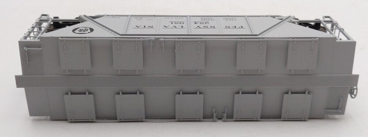 Bowser 40704 HO Scale PRR Circle Keystone Gray H-30 Hopper Car #254951 LN/Box