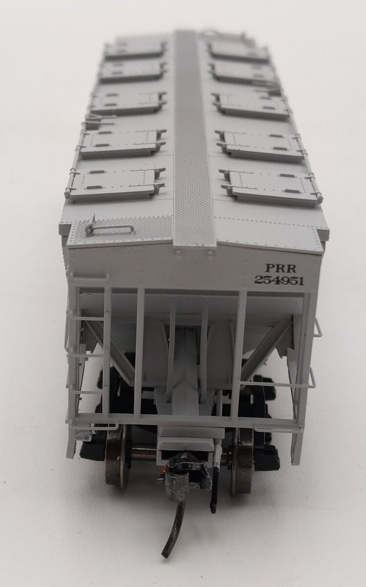 Bowser 40704 HO Scale PRR Circle Keystone Gray H-30 Hopper Car #254951 LN/Box