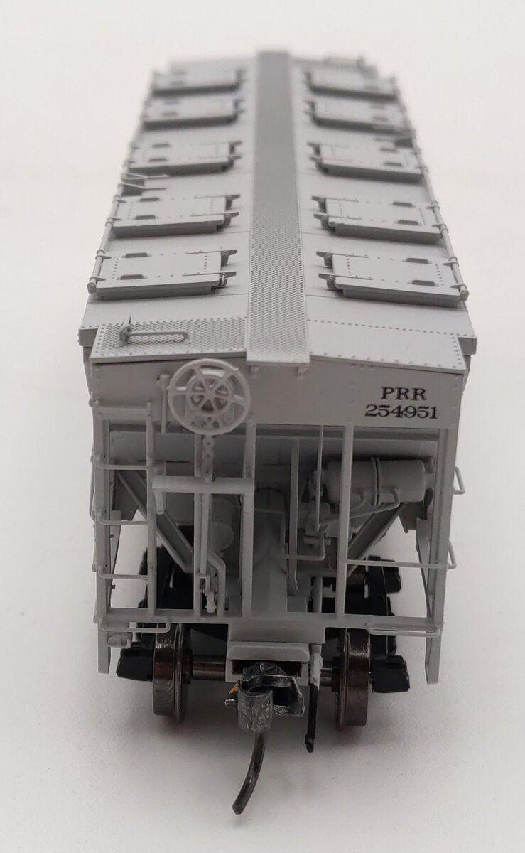 Bowser 40704 HO Scale PRR Circle Keystone Gray H-30 Hopper Car #254951 LN/Box