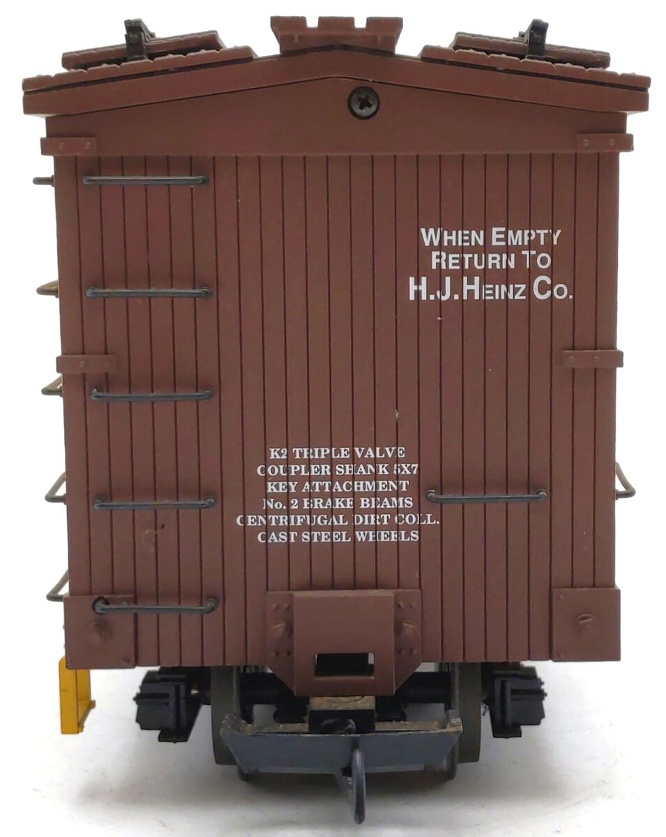 USA Trains R16063 G Heinz Reefer Car #57 - Plastic Wheels EX