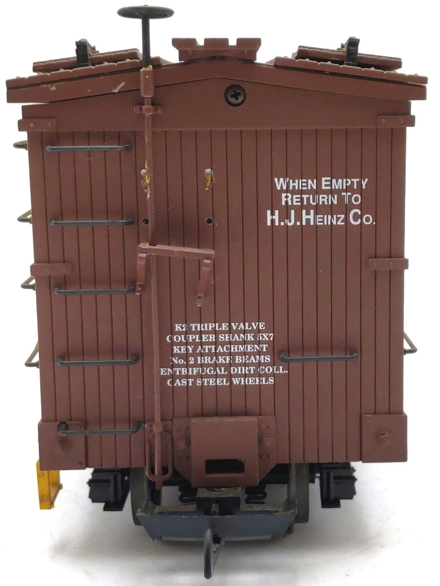 USA Trains R16063 G Heinz Reefer Car #57 - Plastic Wheels EX