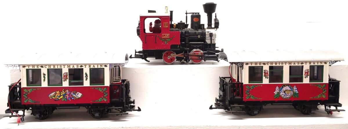 LGB 20540 G Scale Christmas Passenger Train Set EX/Box