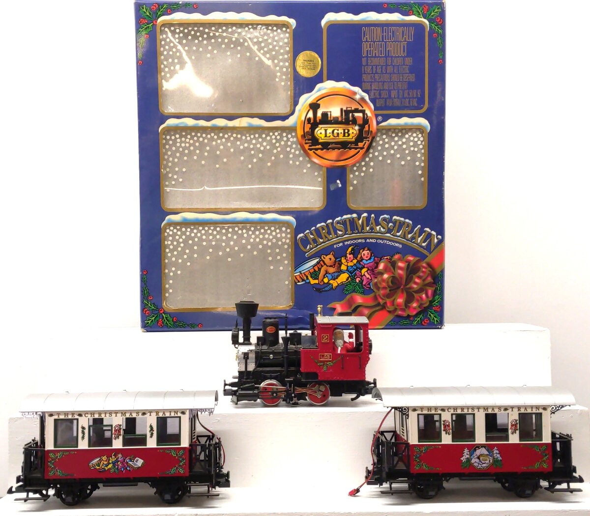 LGB 20540 G Scale Christmas Passenger Train Set EX/Box