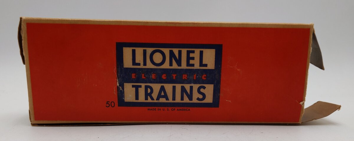 Lionel 50 Vintage O Gauge Postwar Motorized Gang Car - Center Horn Version EX/Box