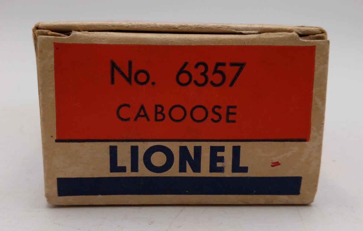 Lionel 6357 Vintage O Lionel Lines SP Style Lighted Caboose EX/Box