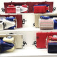 Assorted G Scale Flatcars w/ Various Pepsi Cola Vehicles [5] VG