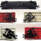 Assorted G Scale Flatcars w/ Various Pepsi Cola Vehicles [5] VG