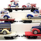Assorted G Scale Flatcars w/ Various Pepsi Cola Vehicles [5] VG