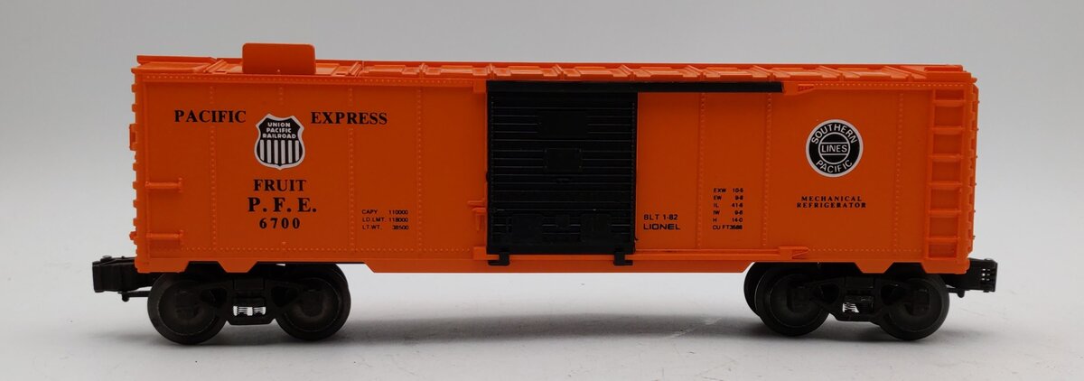 Lionel 6-26794 O Gauge PWC Pacific Fruit Express Operating Ice Car #63521 VG