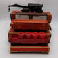 Lionel O Gauge Assorted Freight Cars- 6460, 6464, 6562-1, 6672 [4] VG/Box
