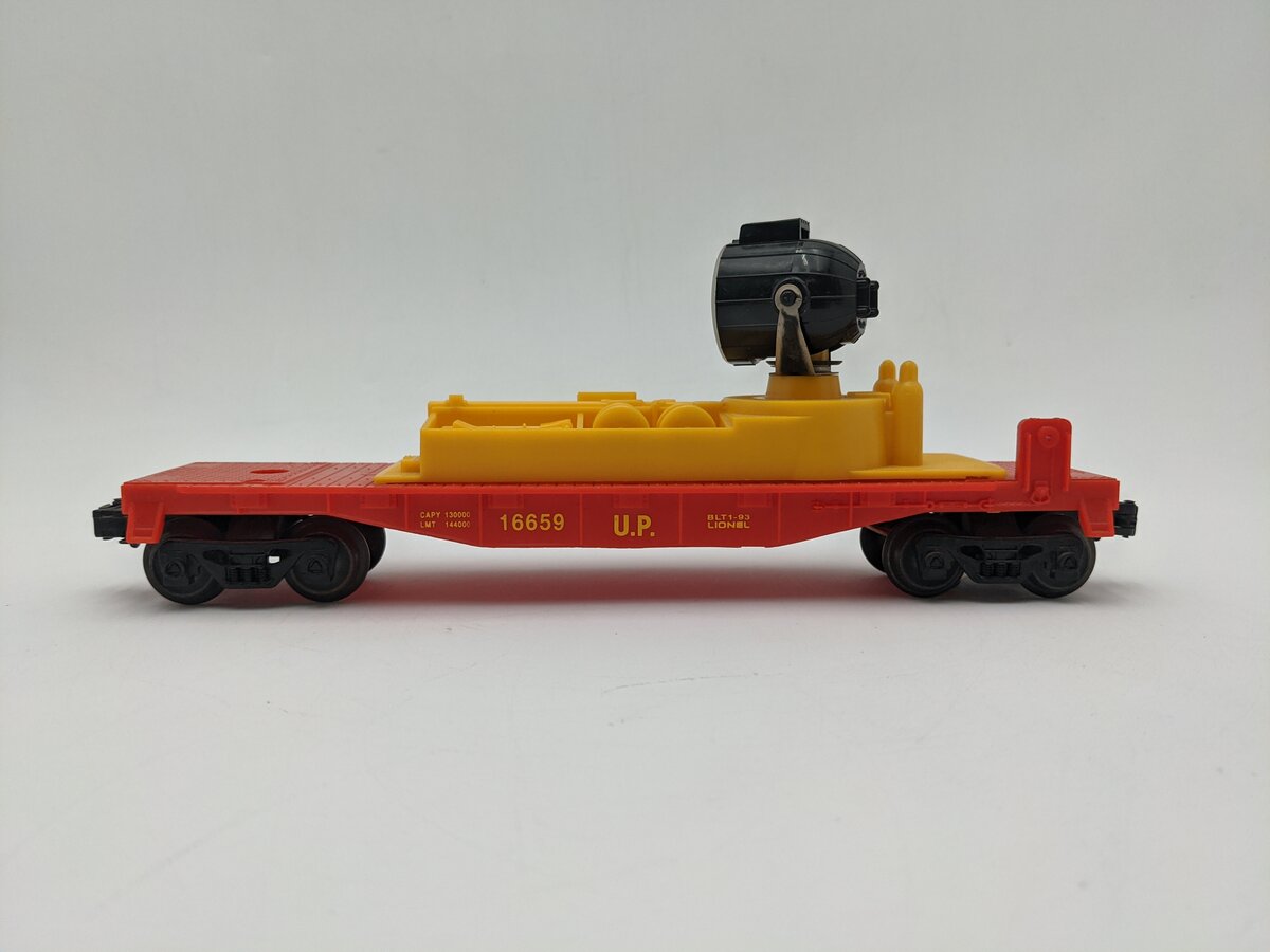 Lionel 6-16659 O Gauge Union Pacific Searchlight Car #16659 EX