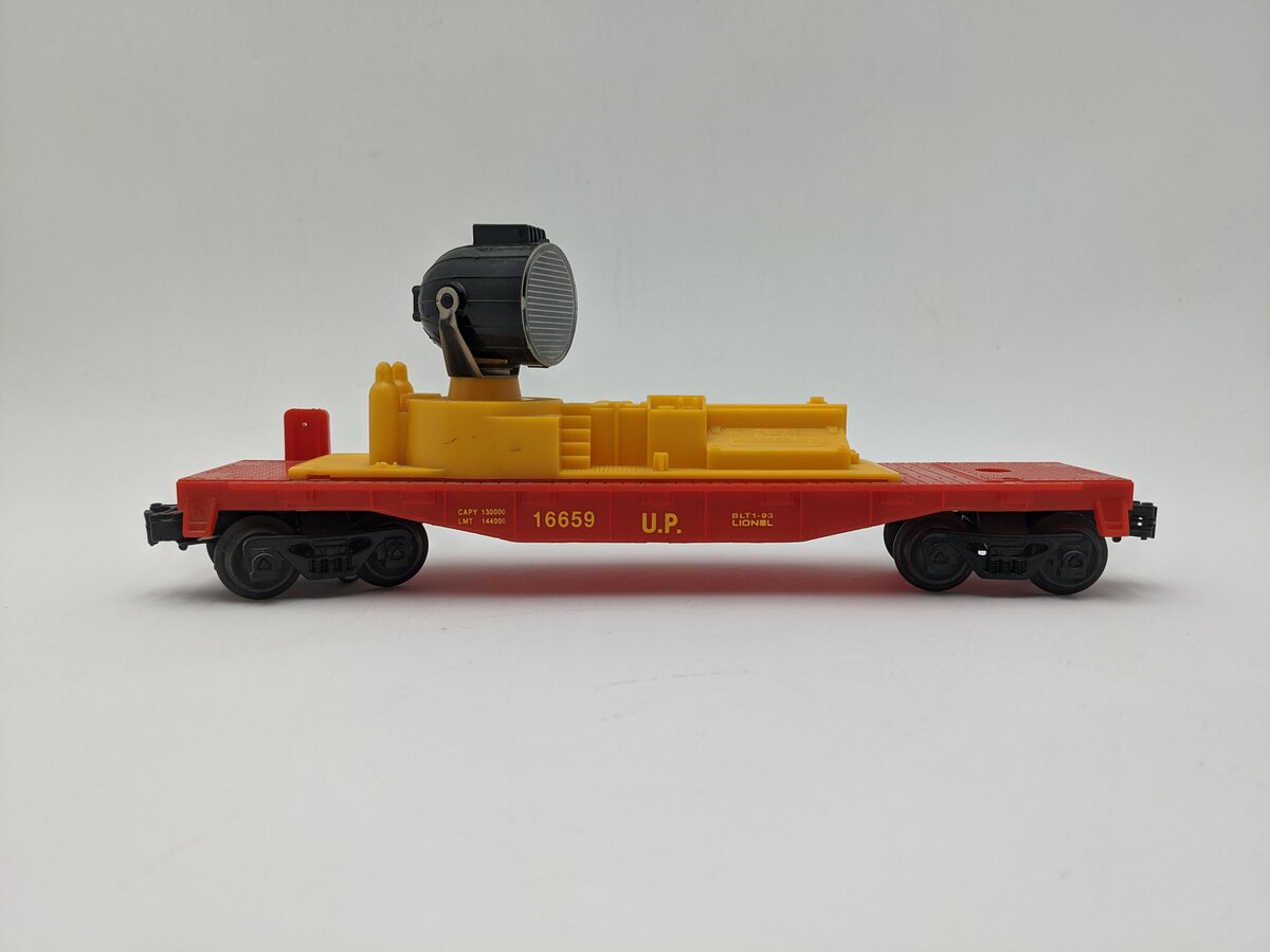 Lionel 6-16659 O Gauge Union Pacific Searchlight Car #16659 EX