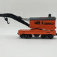 MTH 30-7917 O Gauge Conrail Crane Car #X47 EX